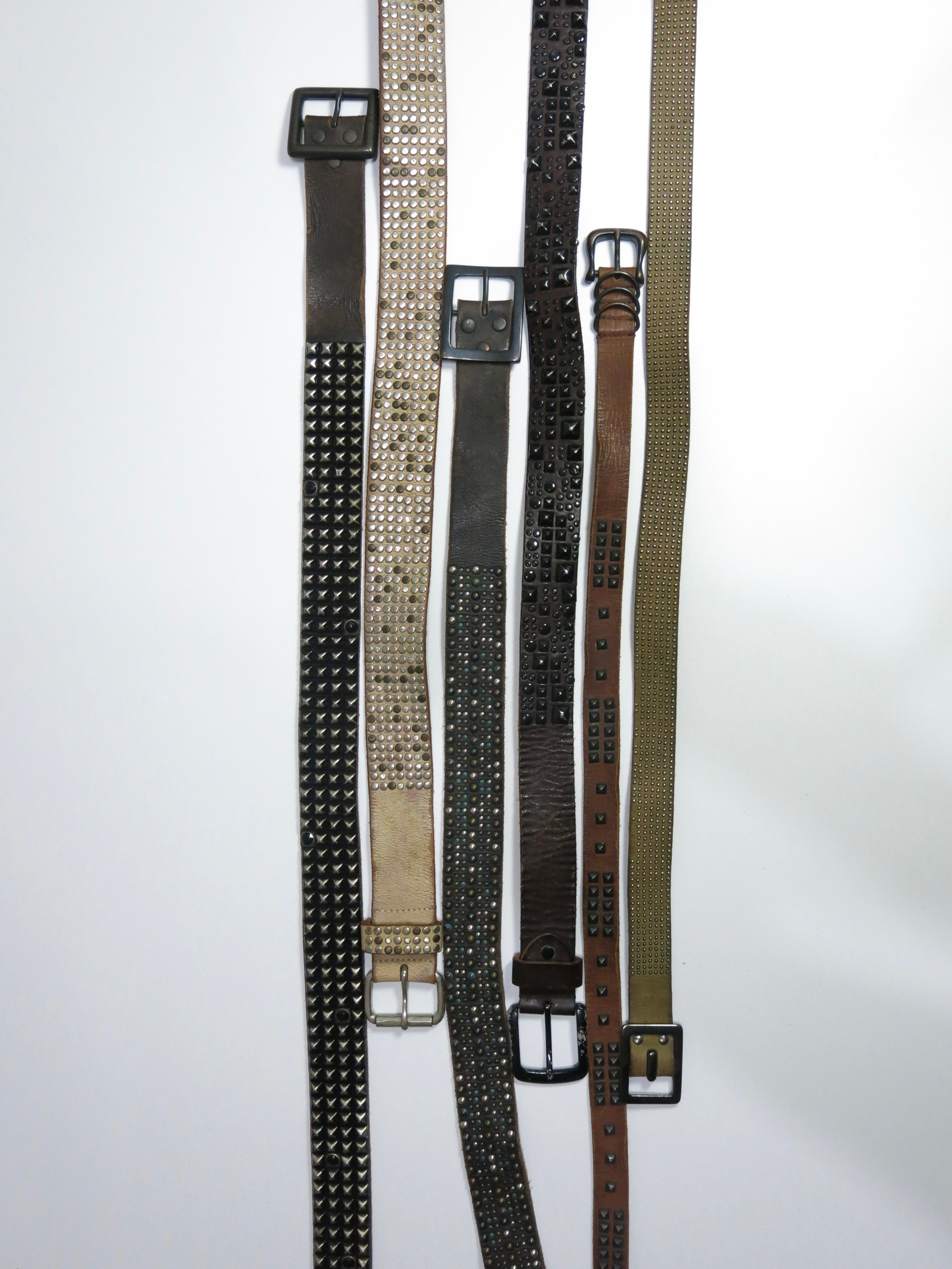 Vintage studded belt