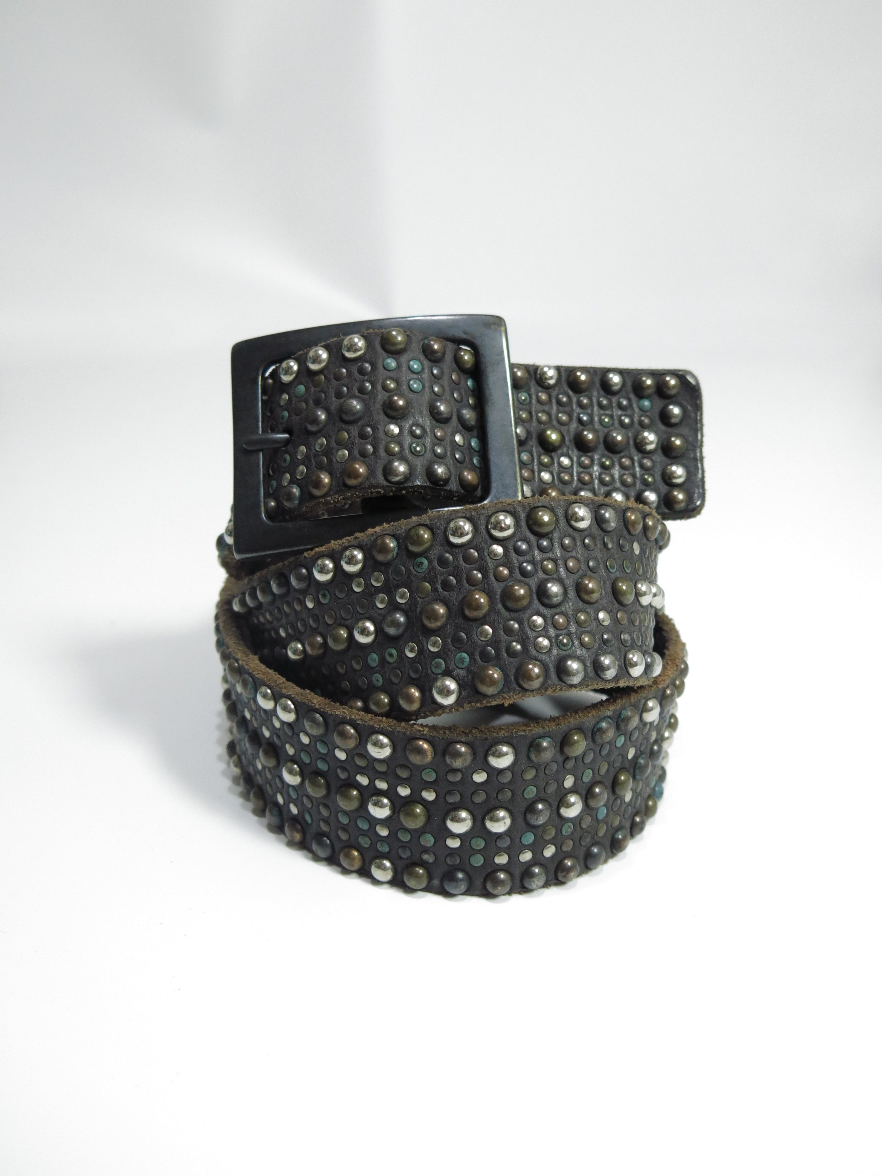 Vintage studded belt