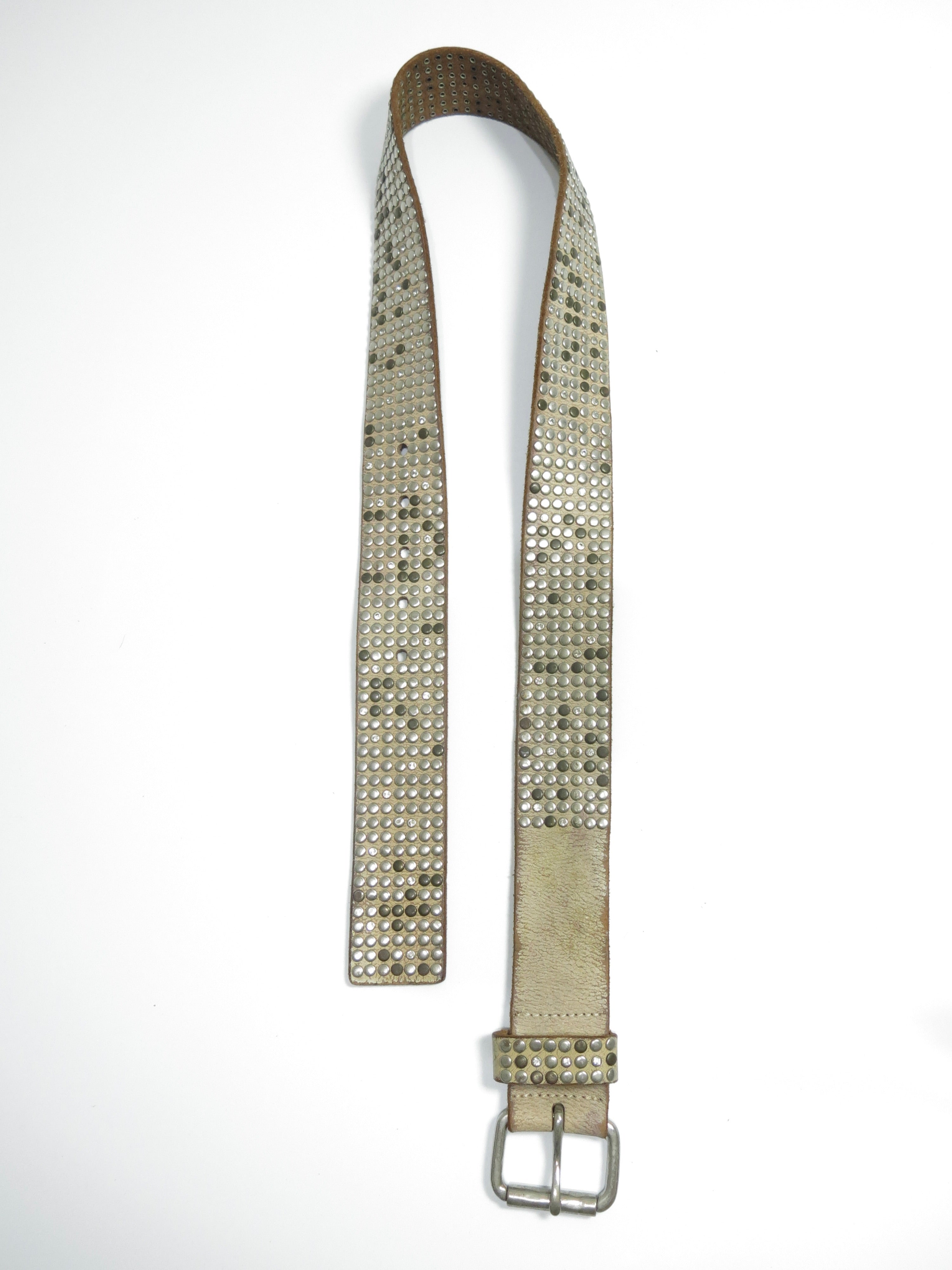 Vintage studded belt